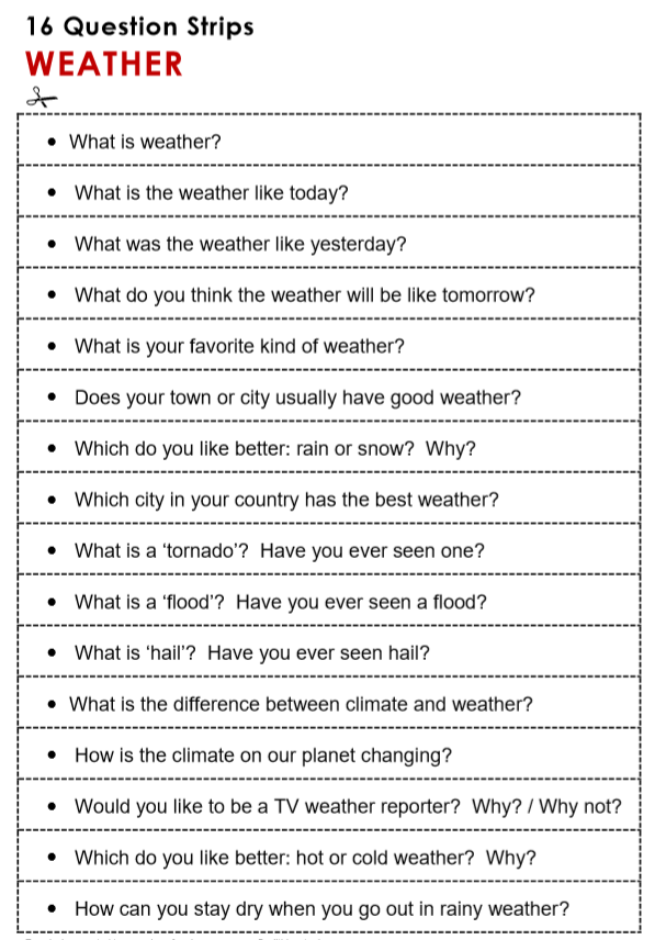Weather All Things Topics