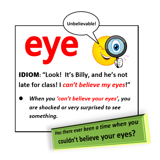 Idiom: Can't believe my eyes - All Things Topics