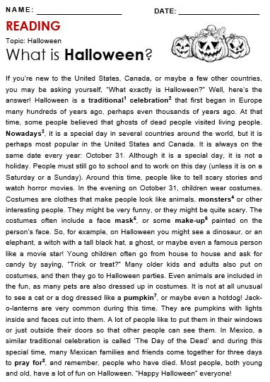 Halloween  LearnEnglish Teens