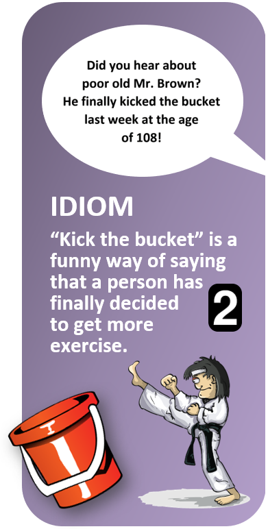 English Grammar: Kick the Bucket